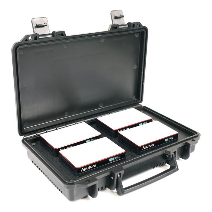 Aputure MC 4-Light Travel Kit with Charging Case