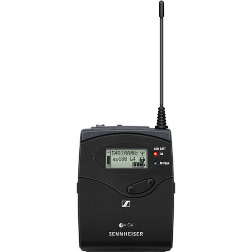 Sennheiser EW 100 ENG G4 Camera-Mount Wireless Combo Microphone System (A: 516 to 558 MHz)