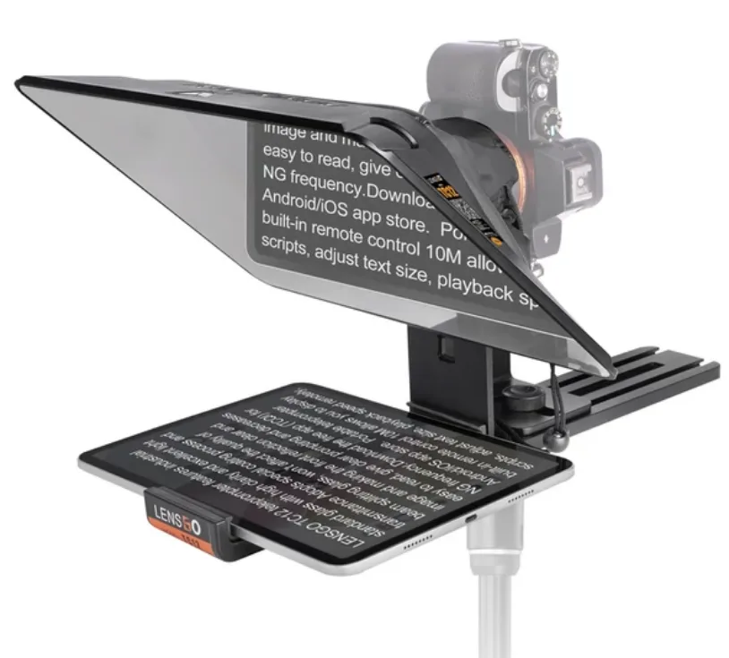 LENSGO TC12 Teleprompter for DSLR / Mirrorless Camera