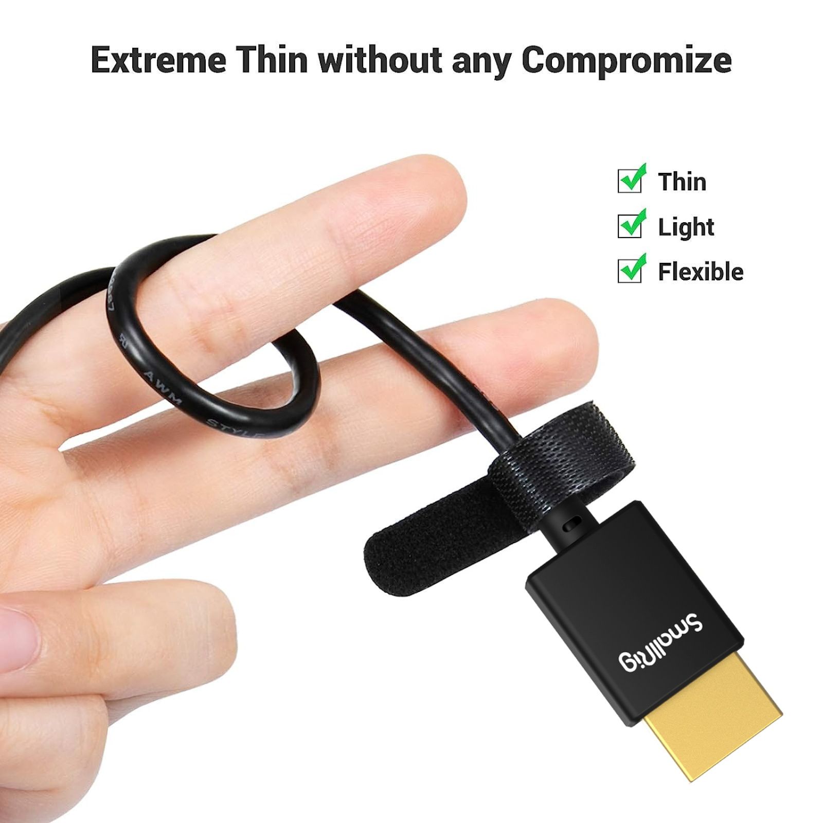 SmallRig 2956B 4K Ultra-Slim HDMI Cable