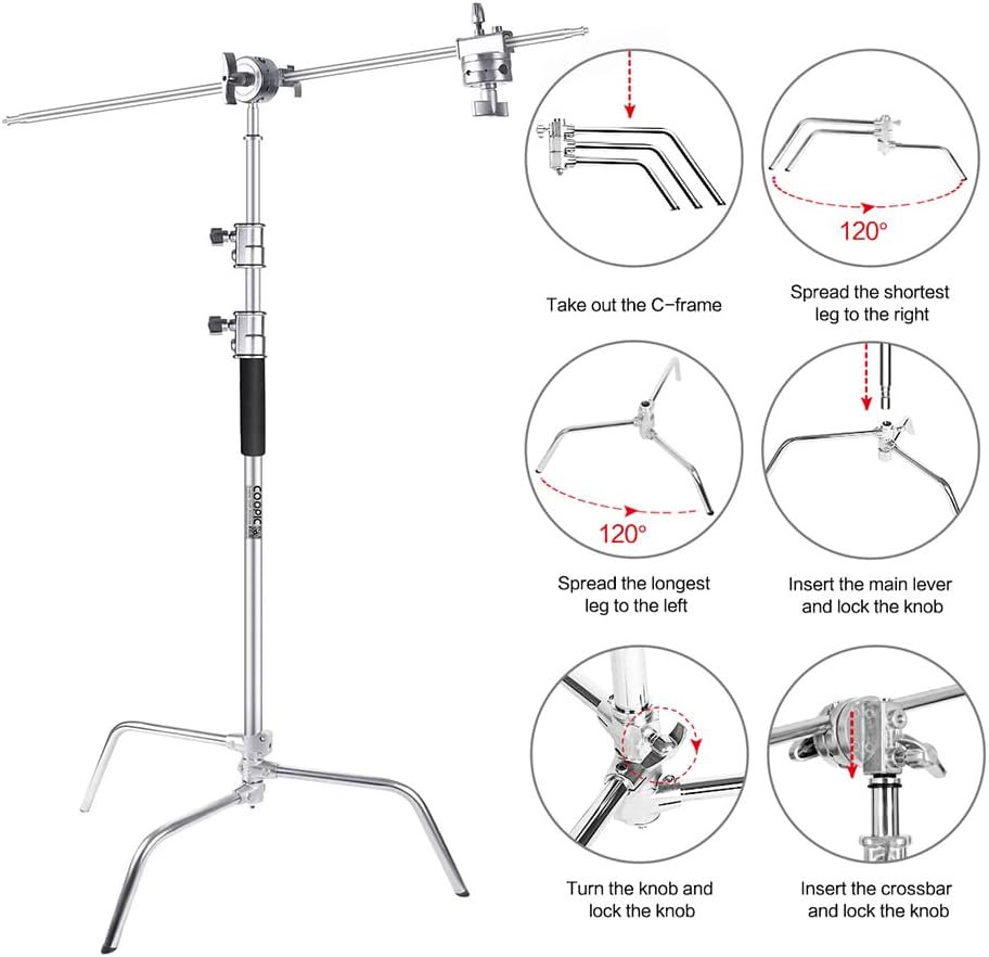 COOPIC C Stand Stainless Steel 210cm