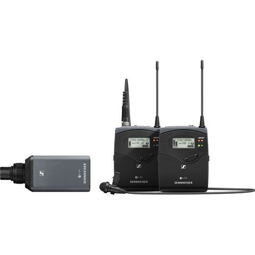 Sennheiser EW 100 ENG G4 Camera-Mount Wireless Combo Microphone System (A: 516 to 558 MHz)