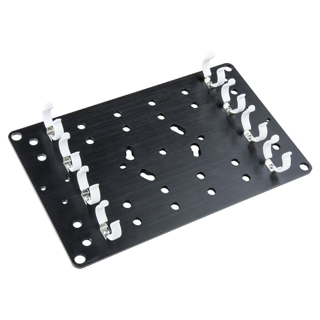 Kupo TWIST-LOCK MOUNTING PLATE FOR FOUR FLUORESCENT T12 LAMPS