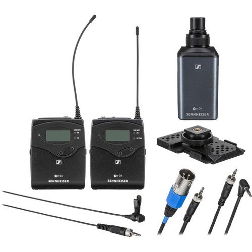 Sennheiser EW 100 ENG G4 Camera-Mount Wireless Combo Microphone System (A: 516 to 558 MHz)