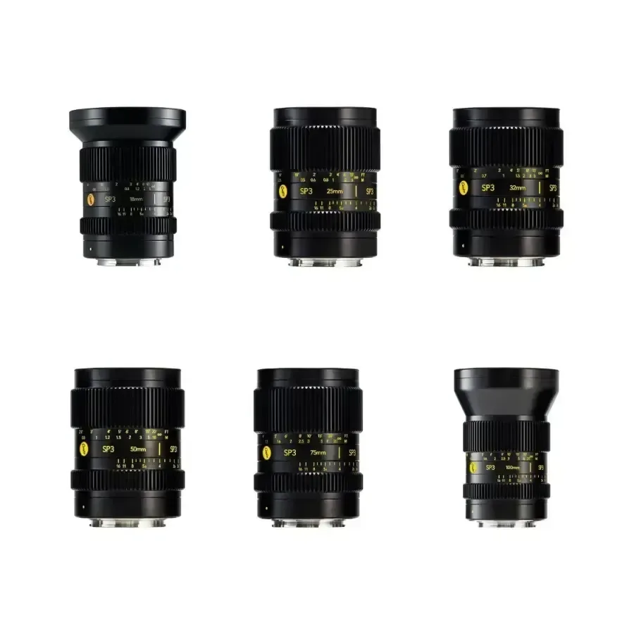 Cooke SP3 6 SET Kit (18mm,25mm,32mm,50mm,75mm,100mm)