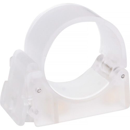Nanlite PavoTube Transparent Polycarbonate Clip with Two 1/4"-20Receivers