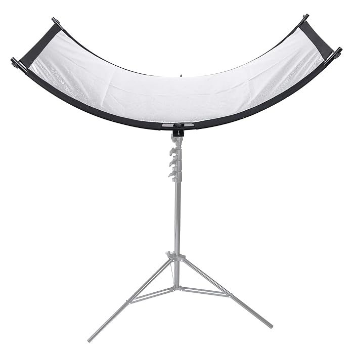 Curved Light Reflector Diffuser Photography Lighting U-Shape 60 x 180 cm