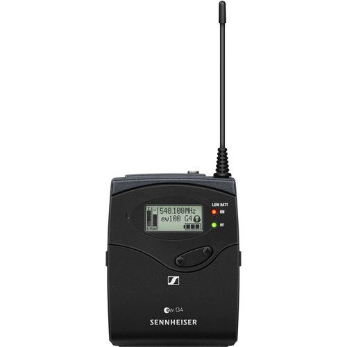 Sennheiser EW 100 ENG G4 Camera-Mount Wireless Combo Microphone System (A: 516 to 558 MHz)