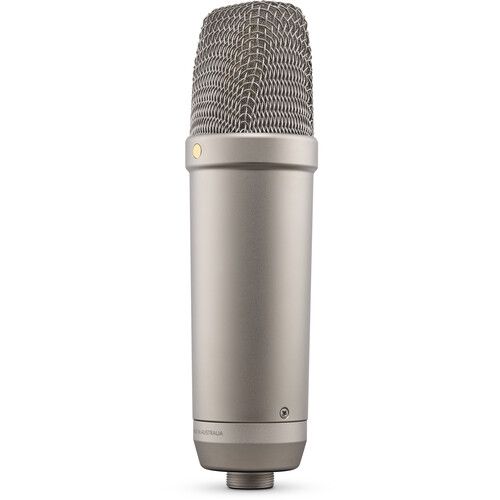 RODE NT1 5th Generation Large-Diaphragm Cardioid Condenser XLR/USB Microphone (Silver)