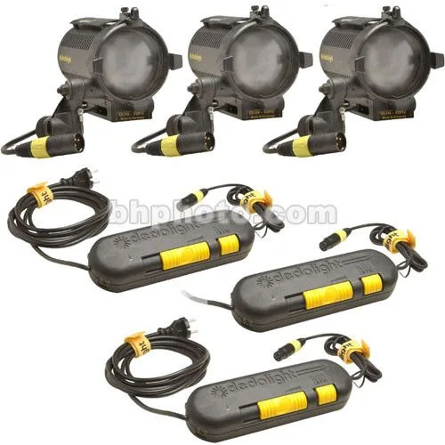 Dedolight Basic DLH4 Tungsten 3-Light Kit