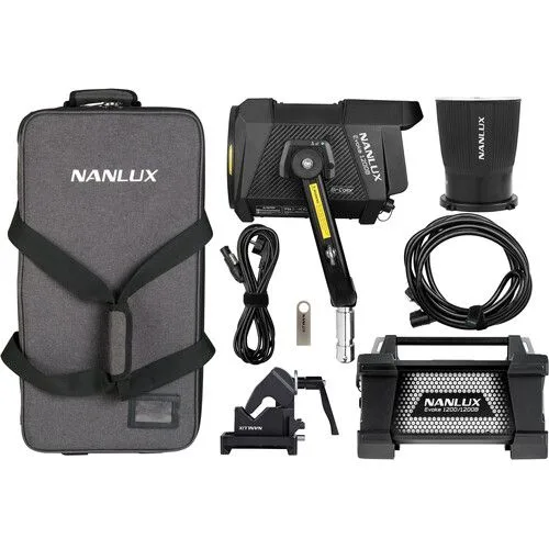 Nanlux Evoke 1200B LED Bi-Color Spotlight Kit with Trolley Case
