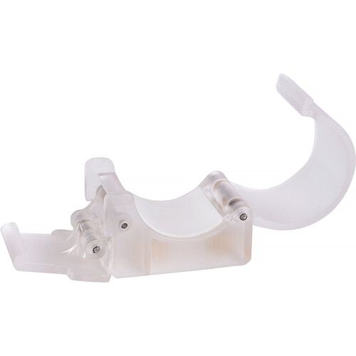 Nanlite PavoTube Transparent Polycarbonate Clip with Two 1/4"-20Receivers