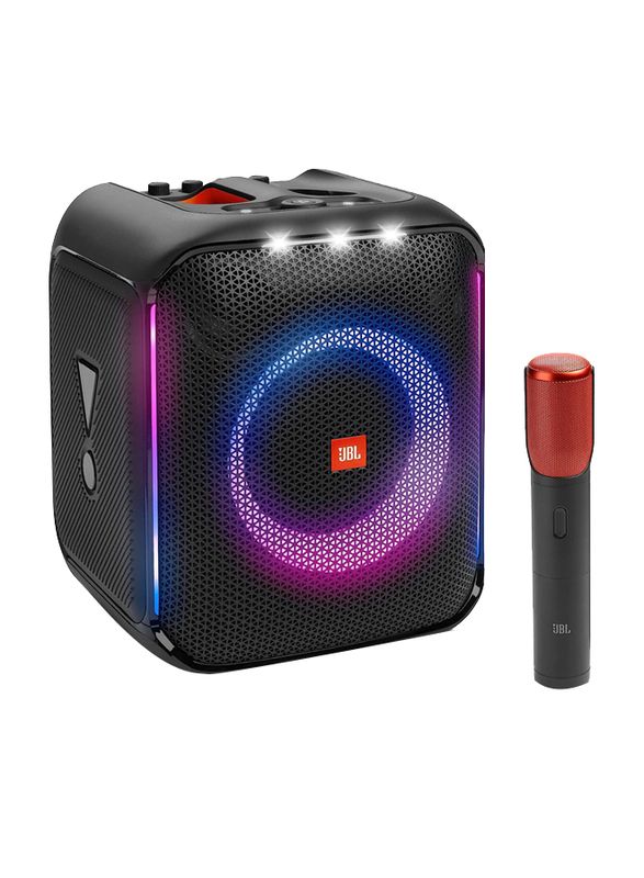 JBL Partybox Encore Party Portable Bluetooth Speaker with Digital Wireless Mic, Black