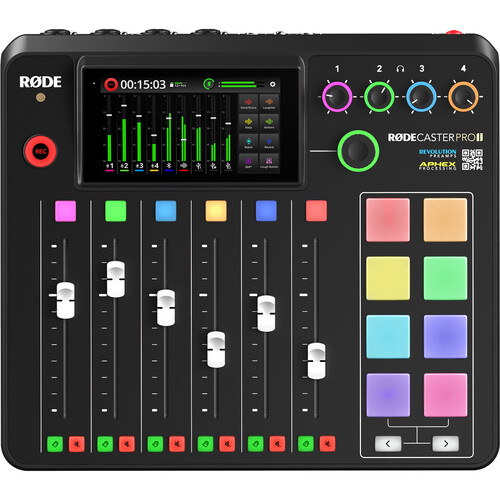 RODE RODECaster Pro II Integrated Audio Production Studio