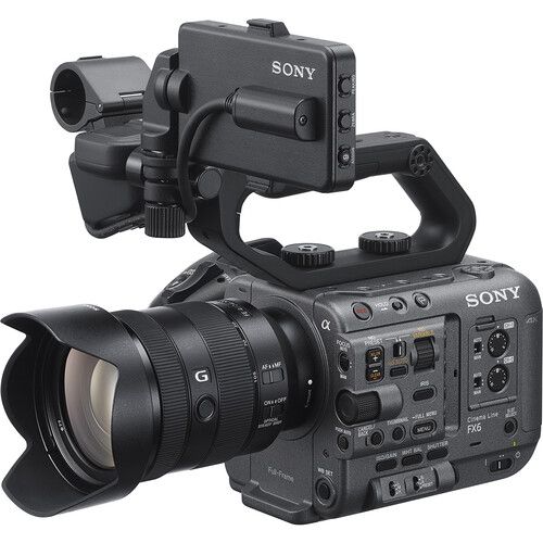 Sony FX6 Full-Frame Cinema Camera with  Batteries & Charger and Cage  & CF Cards