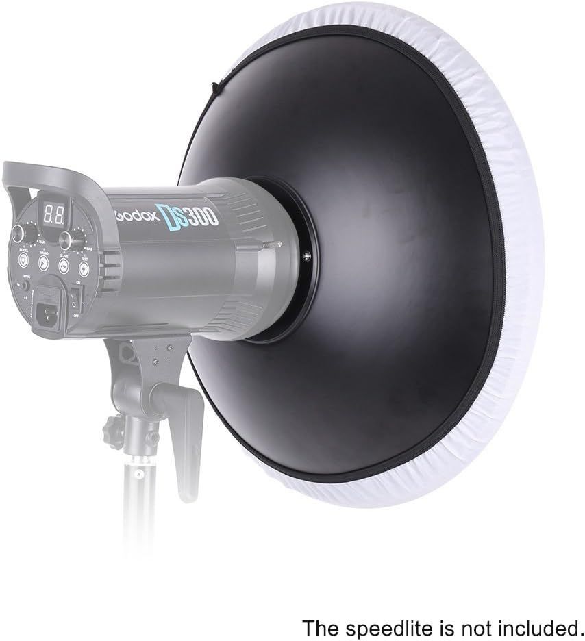 Andoer 41cm Beauty Dish Reflector Strobe Lighting