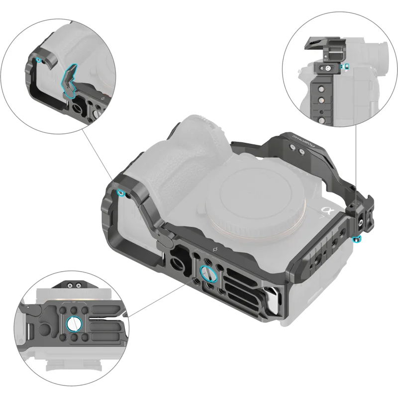 SmallRig HawkLock Quick Release Advanced Cage Kit for Sony