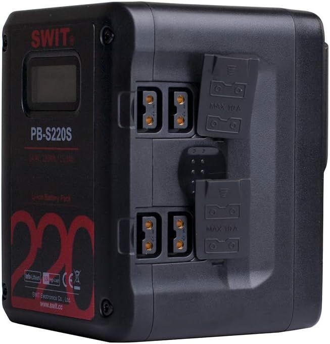 SWIT PB-S220S 220Wh Square Li-ion Battery Multi-sockets