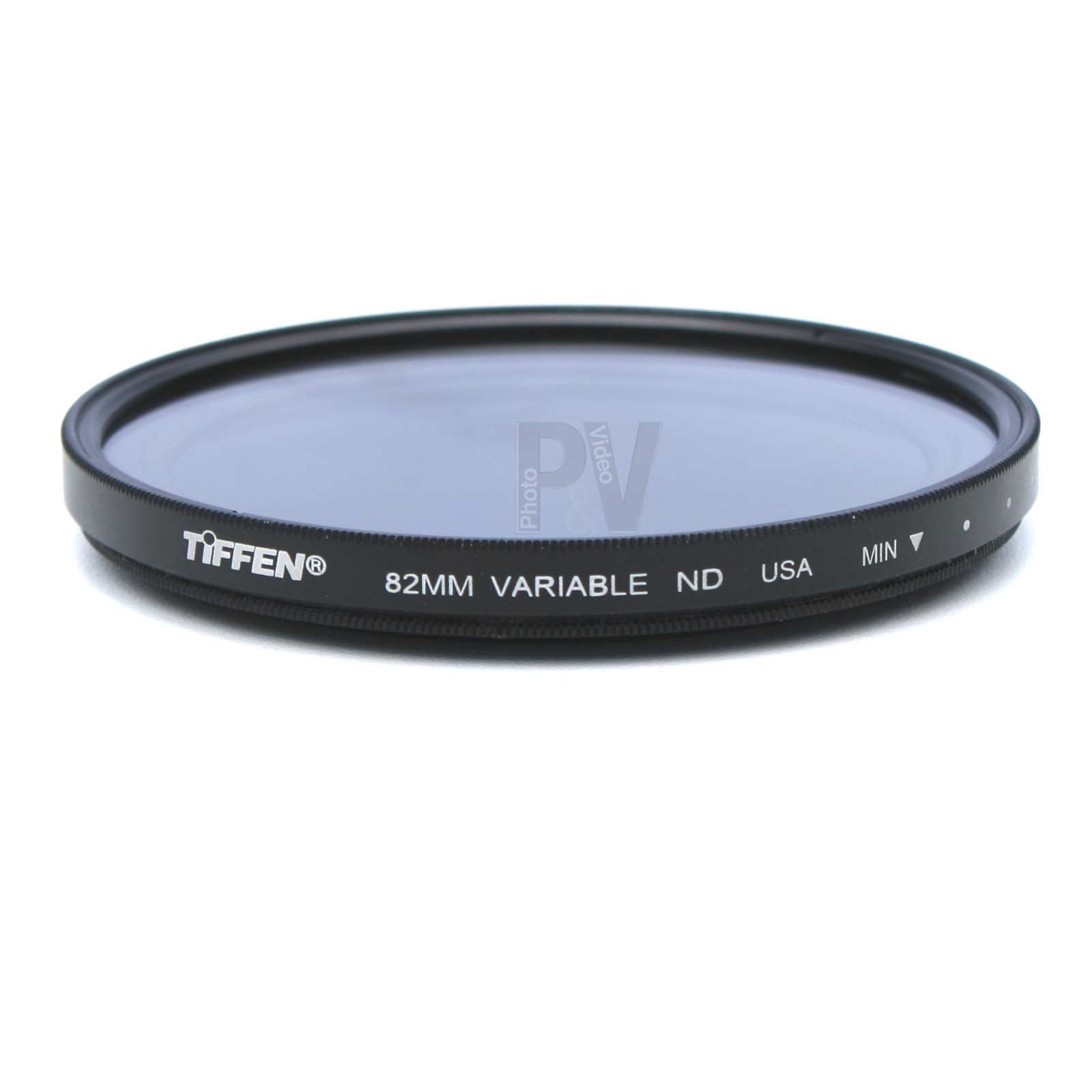 Tiffen 82VND 82mm Variable Neutral Density Camera Lens Filter-Gray