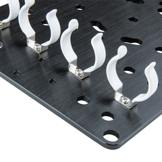 Kupo TWIST-LOCK MOUNTING PLATE FOR FOUR FLUORESCENT T12 LAMPS